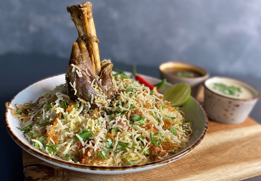 Lamb Shank Biryani